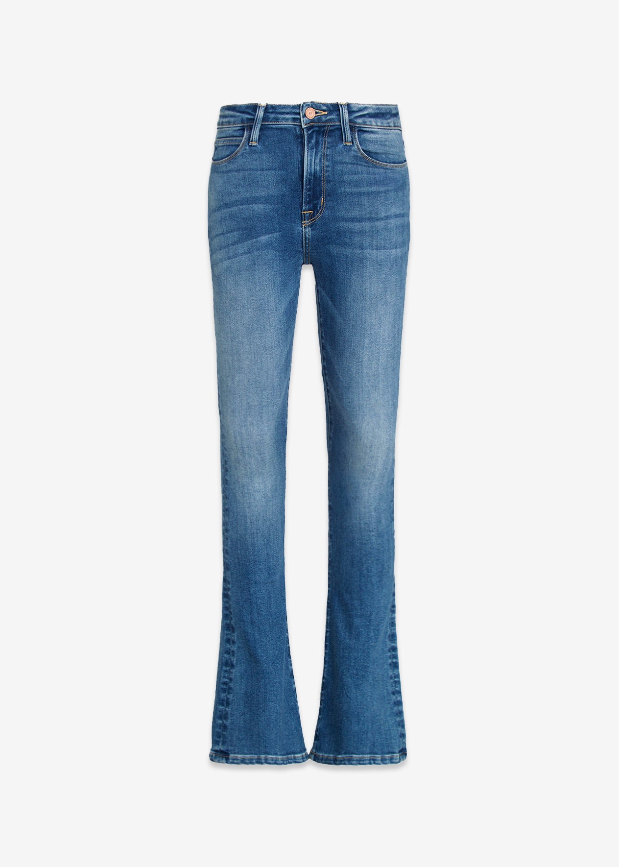 Cora Mid Rise Boot Cut Jeans