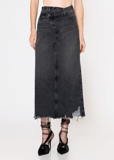Jackie Cross Over Maxi Skirt