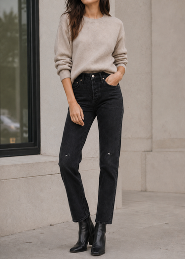 Kent Relaxed Straight Jeans