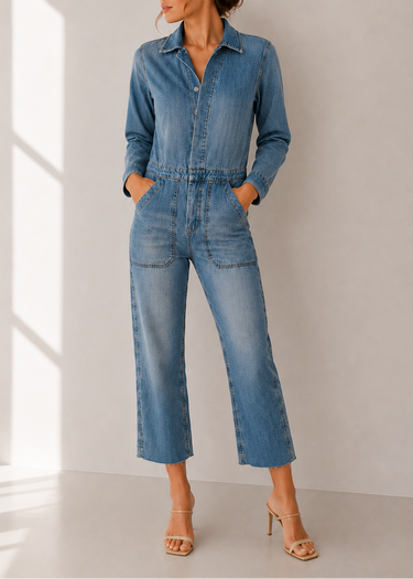 Yanni Cropped Jumpsuit