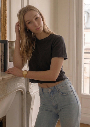 Cropped Loose Tee