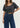 Slouch Wide Scoop Neck Cropped Tee