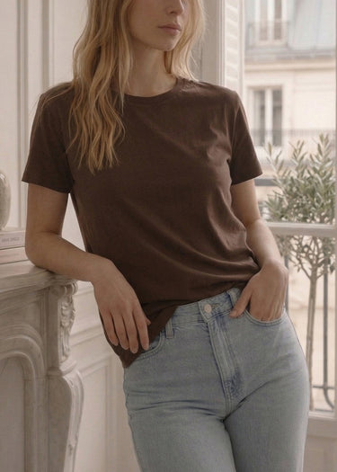 Supima Cotton Crew Neck Tee