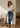 Noend Denim Slacker High Rise Relax Straight jeans, front view showcasing relaxed fit and high waist on light denim fabric.