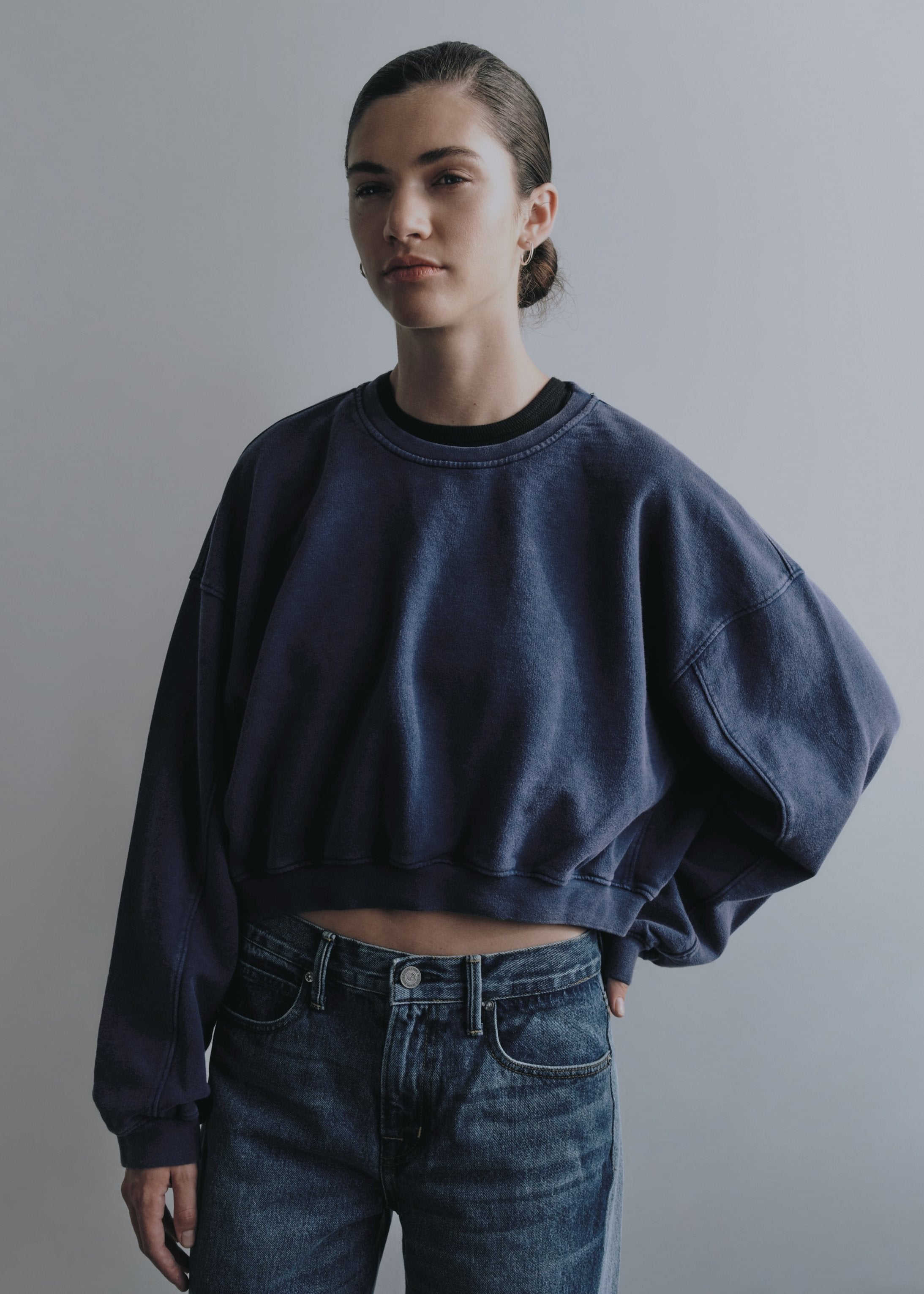 Layla Cropped Sweatshirt