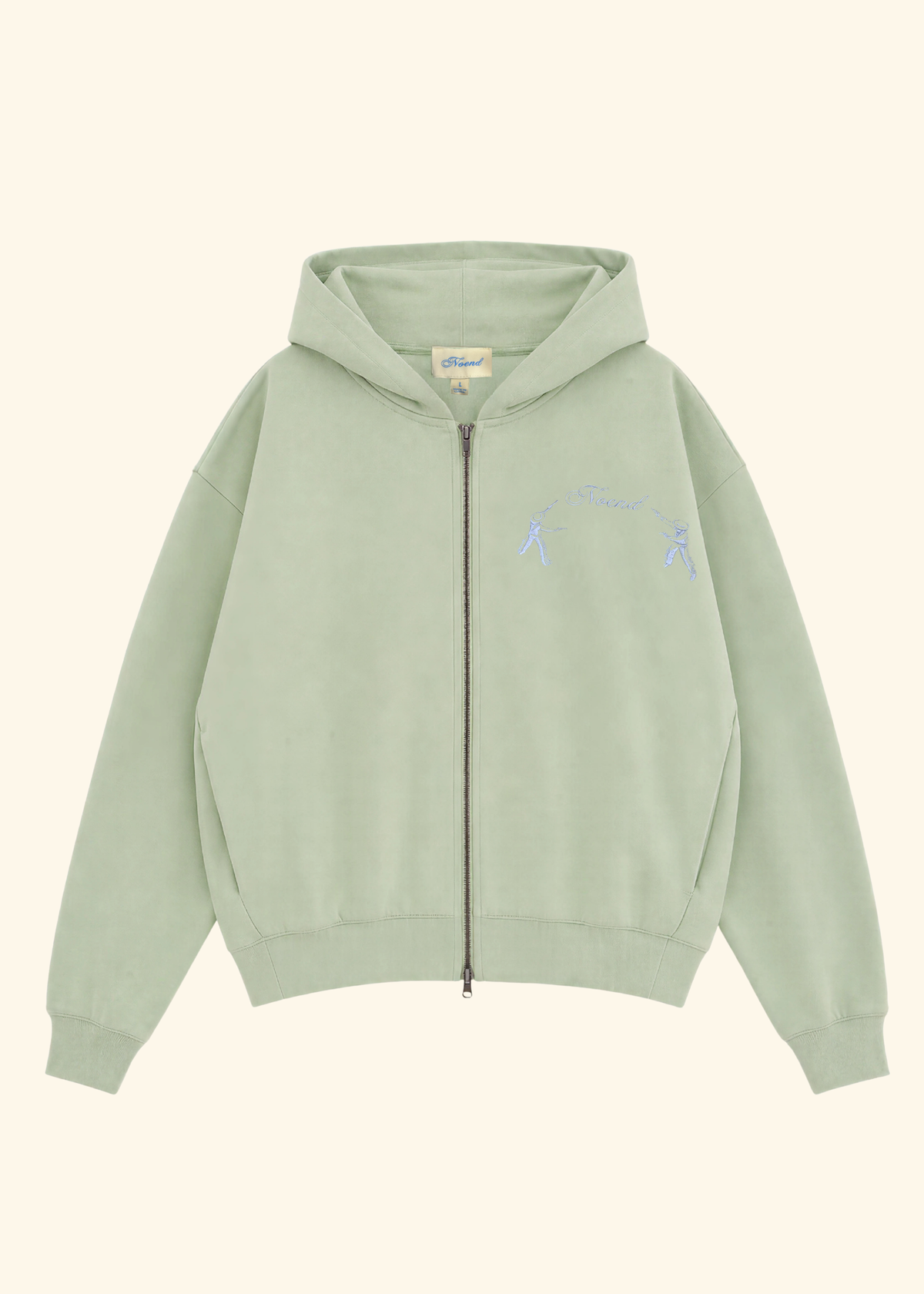 トップス nxxx Deaile Zip Hoodie green 27_38270b6c-d2e4-4d62-97a6-