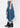 Noend Denim Mandy asymmetrical denim skirt featuring uneven hem and stylish design, shown in a natural pose.