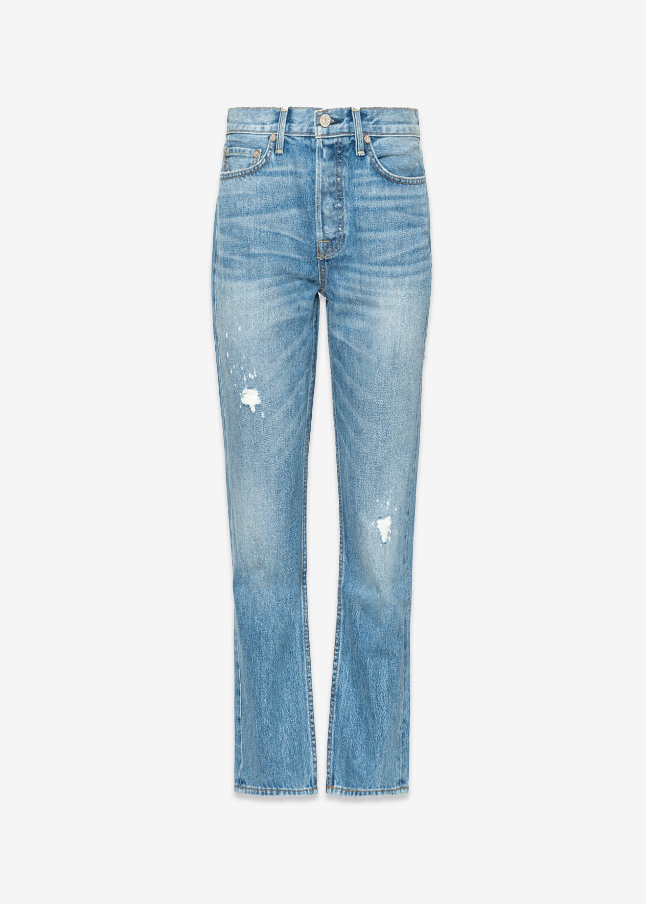 Claude High Rise Crop Straight