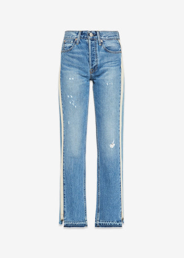 Remastered Upcycled Crop Straight (Zipper)