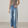 Upcycled Crop Straight - Button