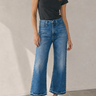 Queen High Rise Crop Wide Leg