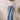 Noend Denim Quinn wide-leg trouser in a baggy style, featuring a relaxed fit and classic denim texture.
