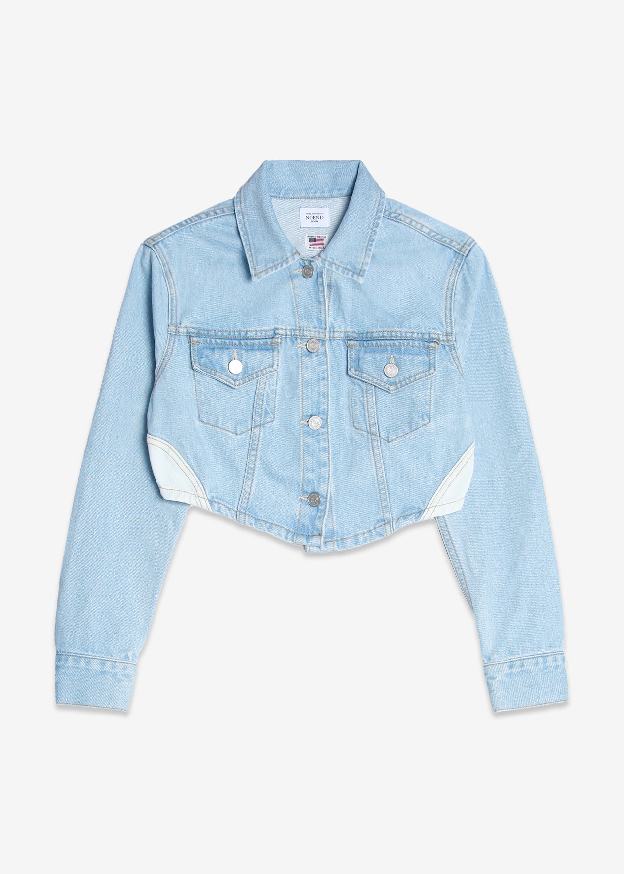 Khloe Cropped Denim Jacket