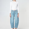 Ava Flutter Slung Fit Jeans