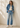 Noend Denim Taylor Boxy Straight Jean in dark wash, featuring a classic fit and minimal detailing.