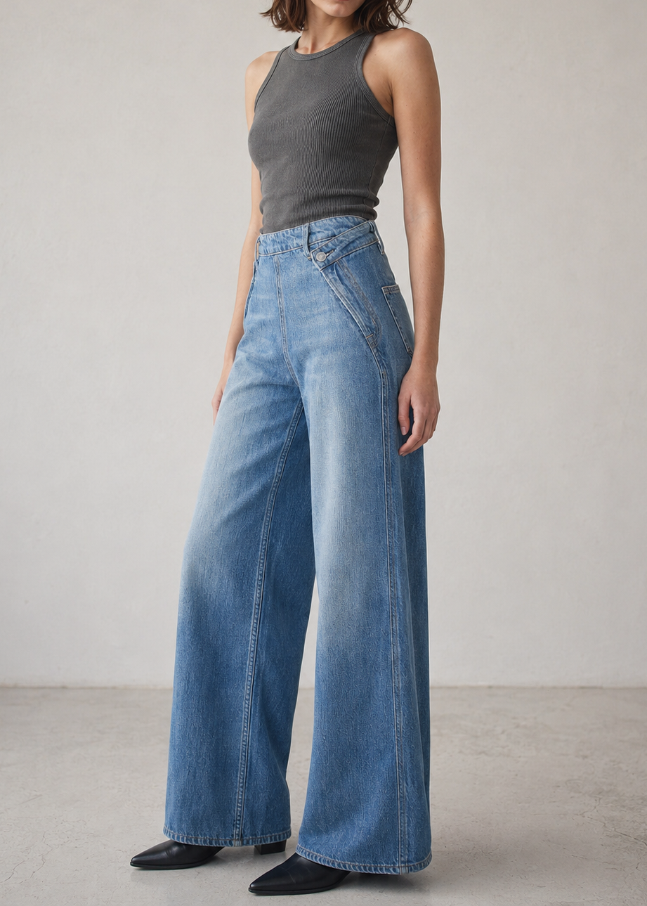 Women's High Rise Wide Leg Jeans – San Diego | NOEND – Noend Denim