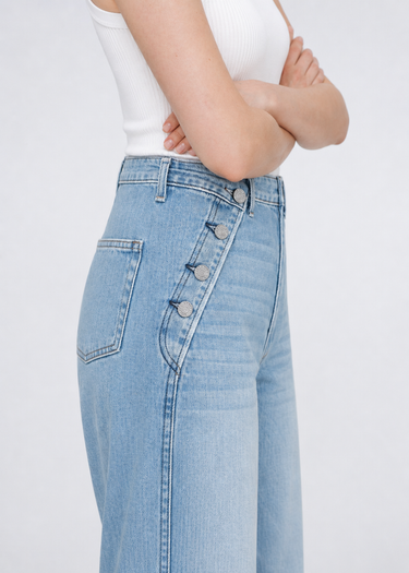 Dina High Waisted Wide