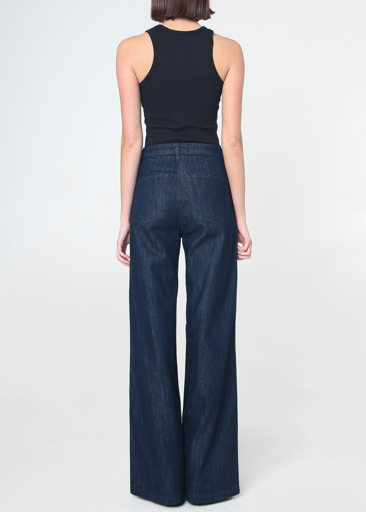 Dina High Waisted Wide