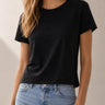 Cotton Modal Slub Crew Tee