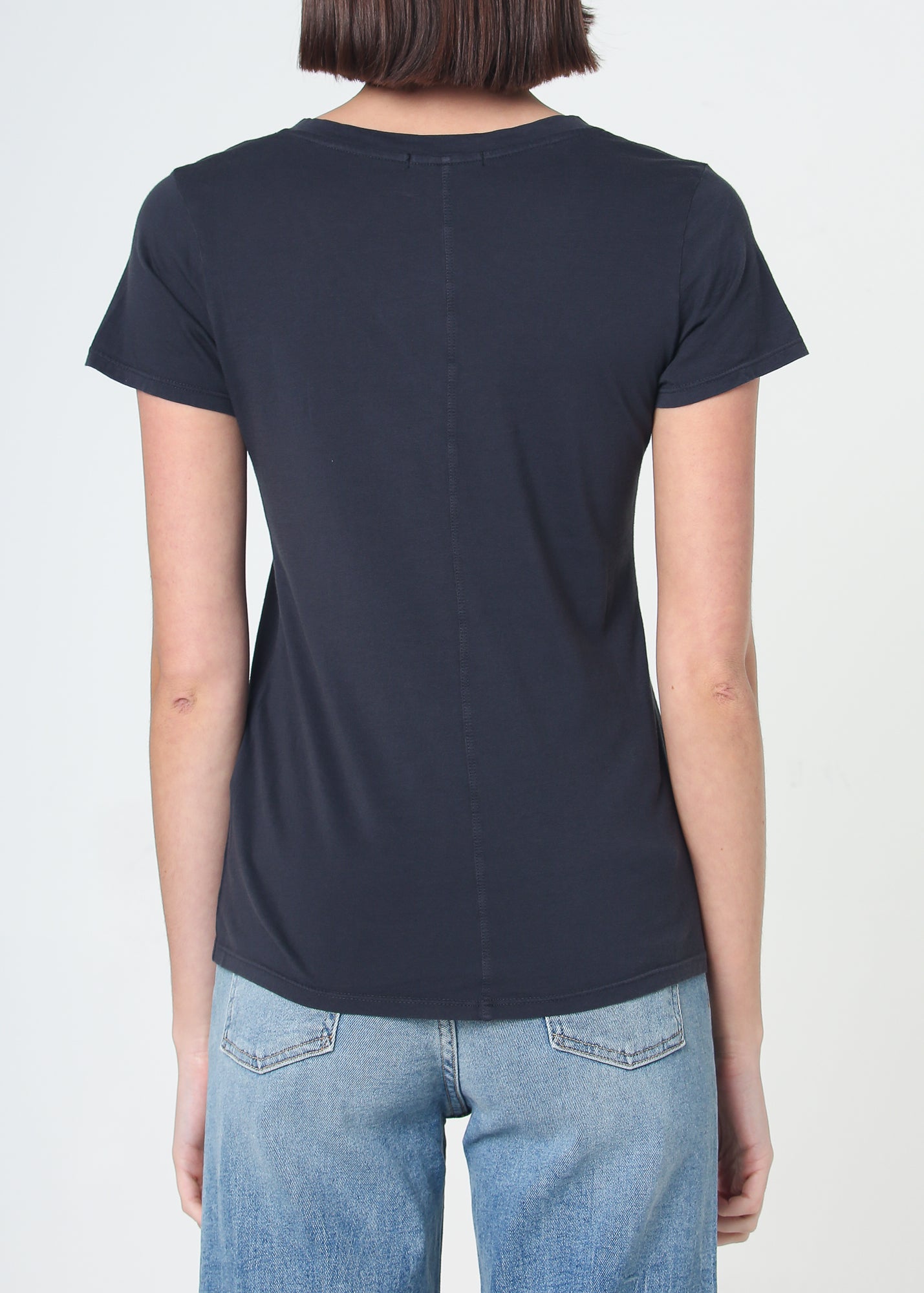 Supima Cotton V Neck Tee