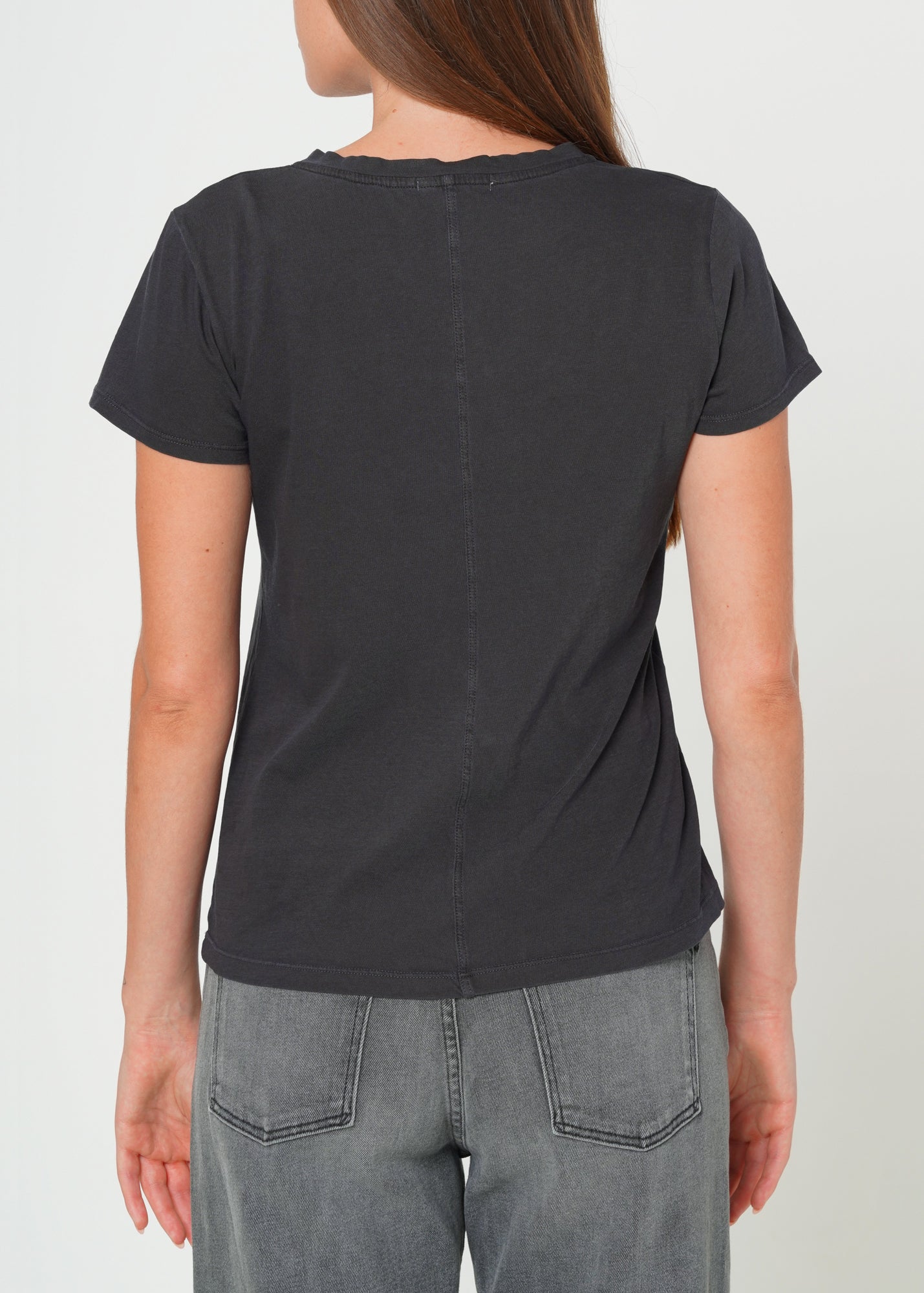 Supima Cotton V Neck Tee