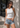 Noend Denim Daisy Tank Top showing lightweight sleeveless top with floral Daisy design and casual fit.