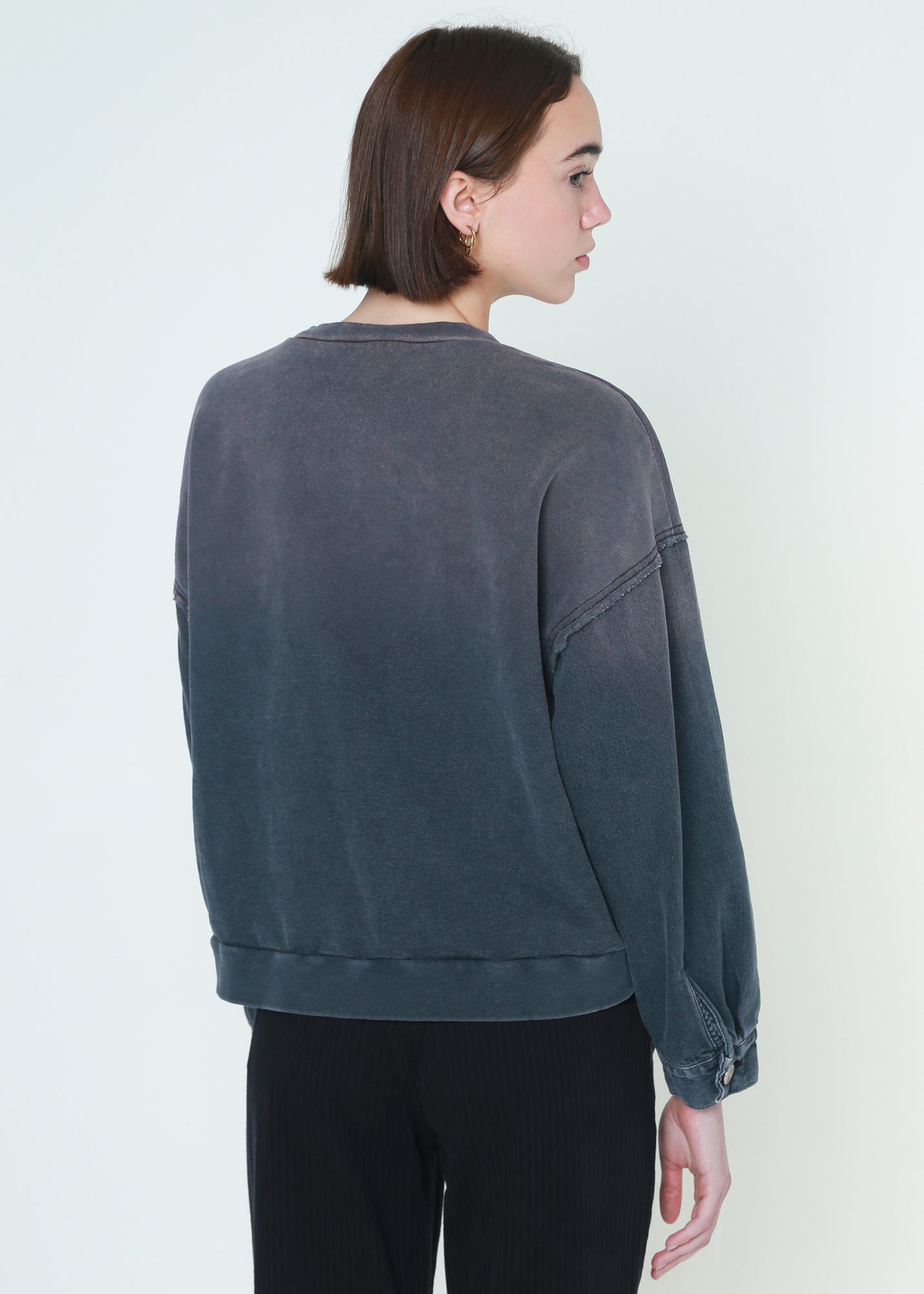 Jill French & Denim Sweatshirt