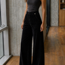 Dina High Waisted Wide Corduroy