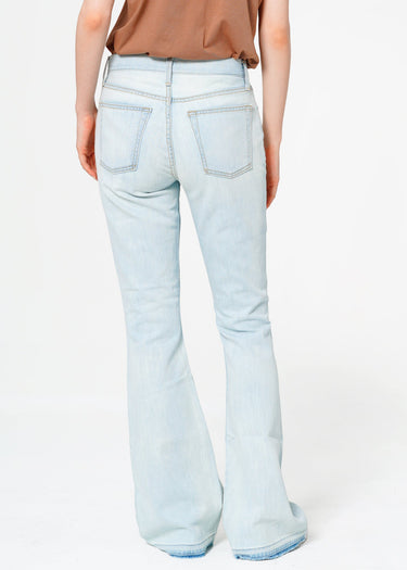 Grace Mid Rise Unhemmed Flare