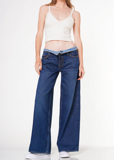 Heather Double Waist Baggy