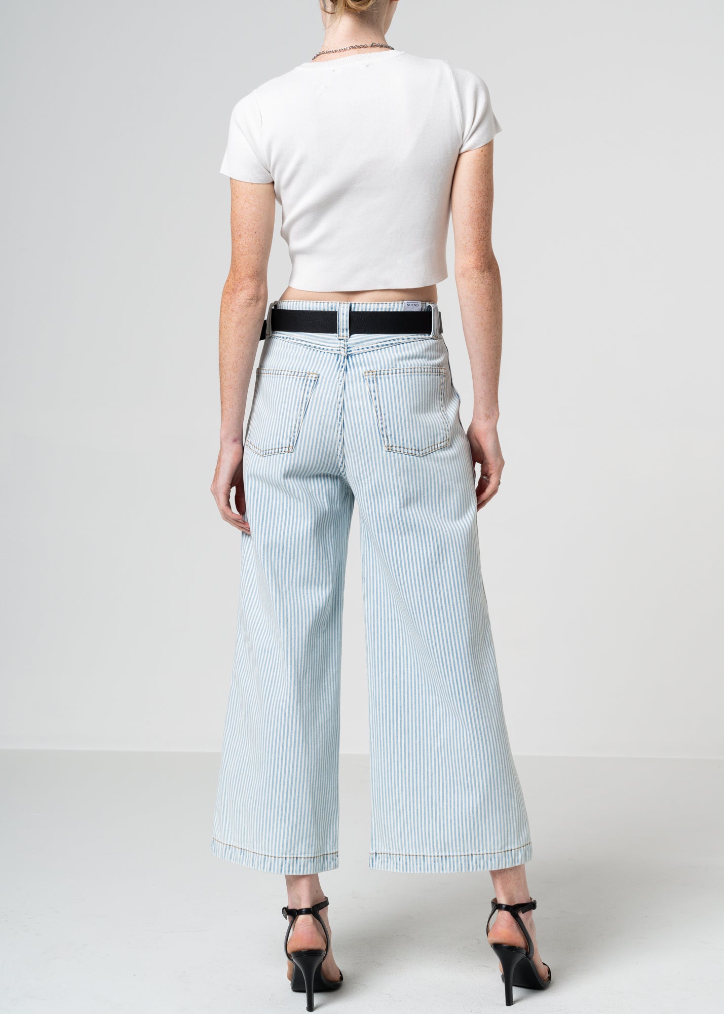 Avery Cropped Wide Trouser