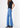 Noend Denim Grace Mid Rise Flare bootcut jeans with a stylish fit, displayed on a neutral background.