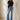 Noend Denim Grace Mid Rise Flare jeans with bootcut style, featuring a fitted waist and flared legs in classic denim.