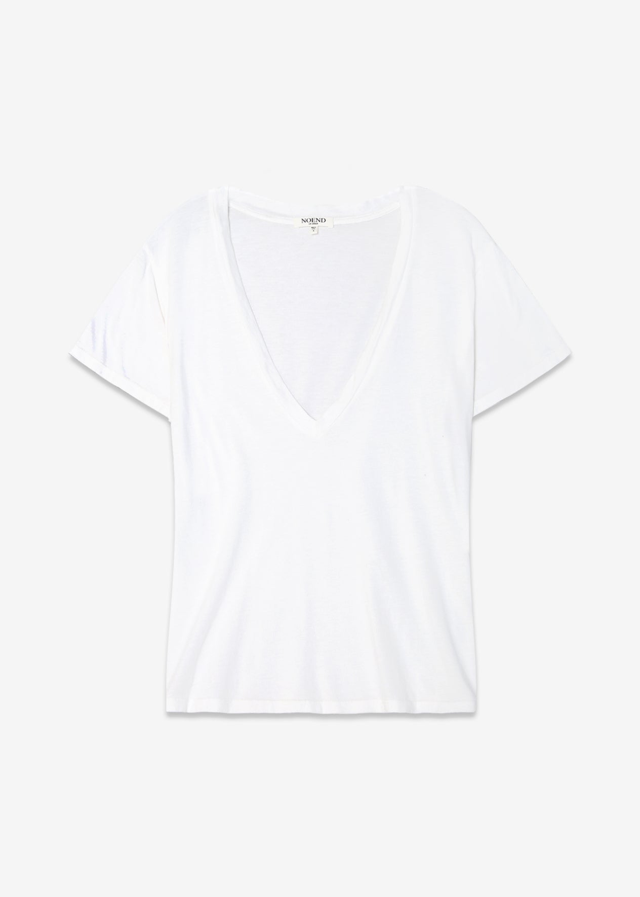 Supima Cotton Deep V Neck Tee