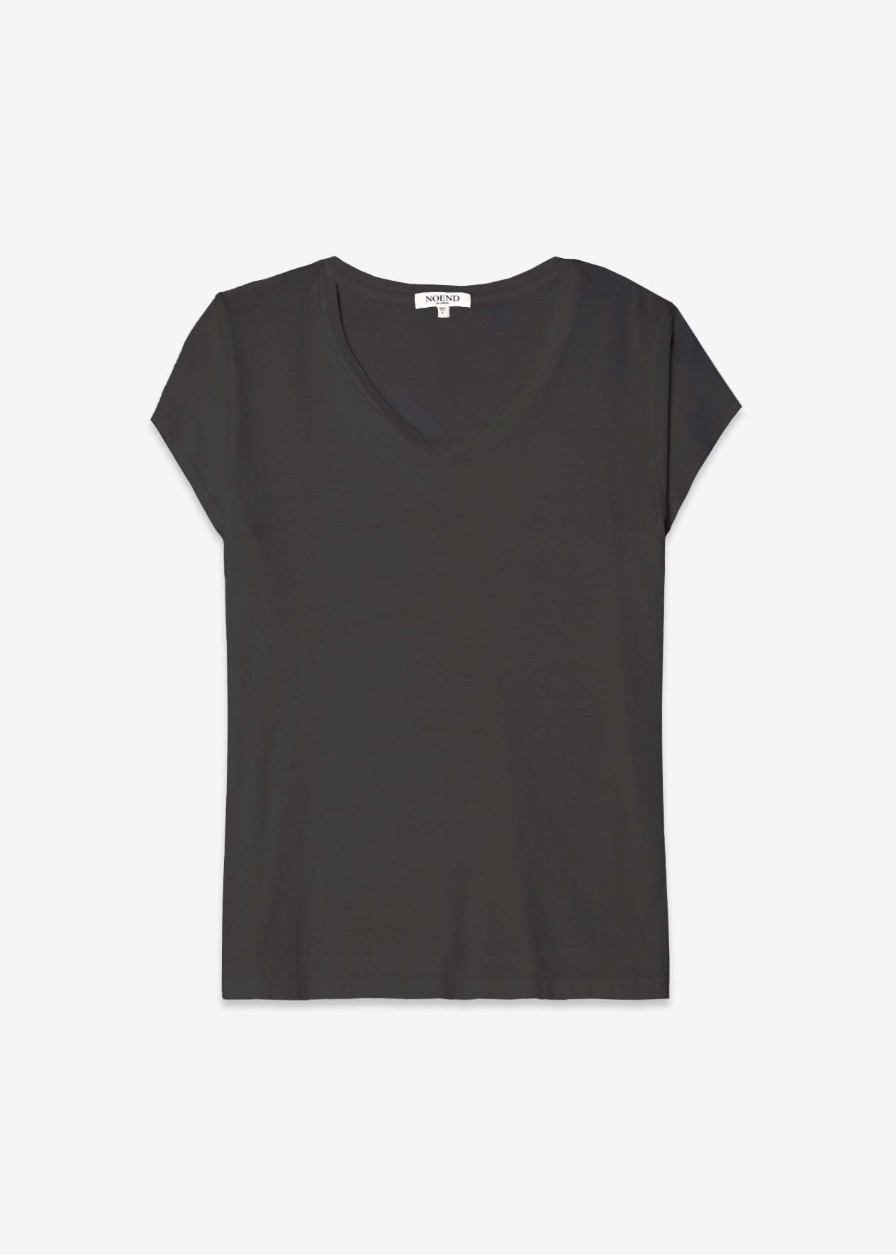 Supima Cotton Cap Sleeve V Neck Tee