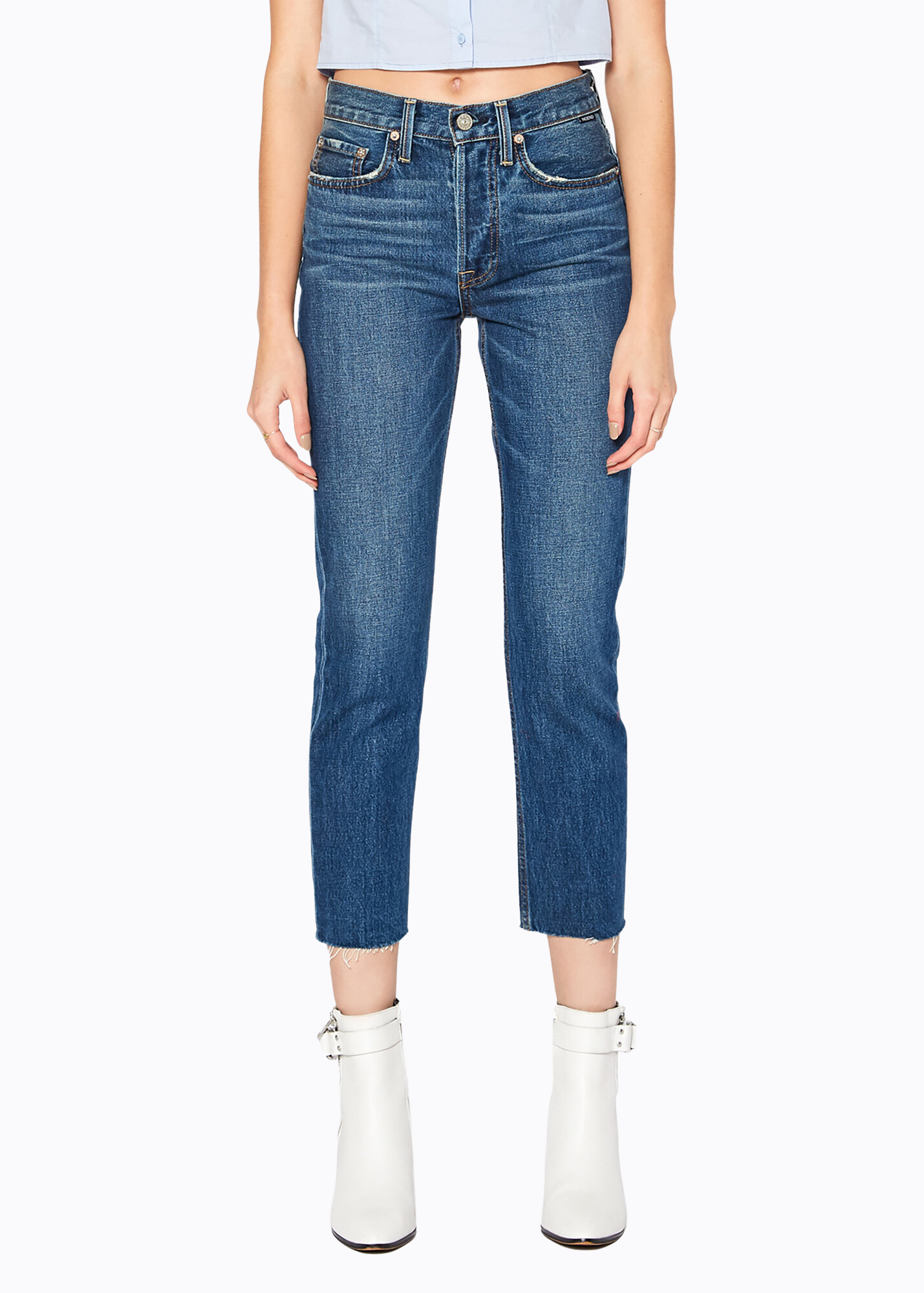 Astoria Mid Rise Crop Straight