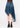 Mandy Asymmetrical Denim Skirt In Houston - Noend Denim