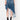 Mandy Frayed Hem Asymmetrical Denim Skirt In San Antonio - Noend Denim