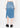 Jackie Cross Over Midi Skirt In Pebble - Noend Denim