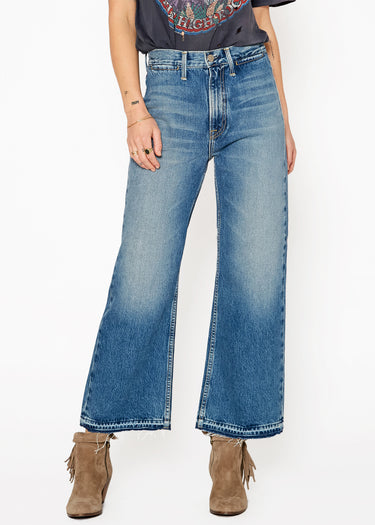Queen High Rise Crop Wide Leg