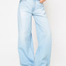 Heather Mid Rise Wide Baggy