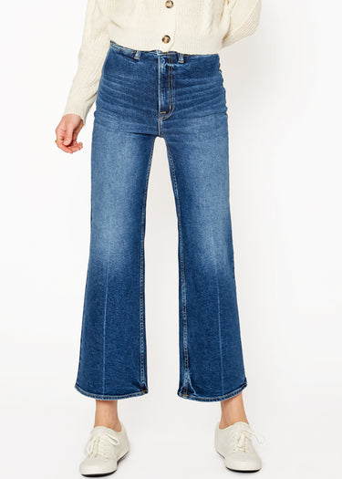 Queen High Rise Crop Wide Leg