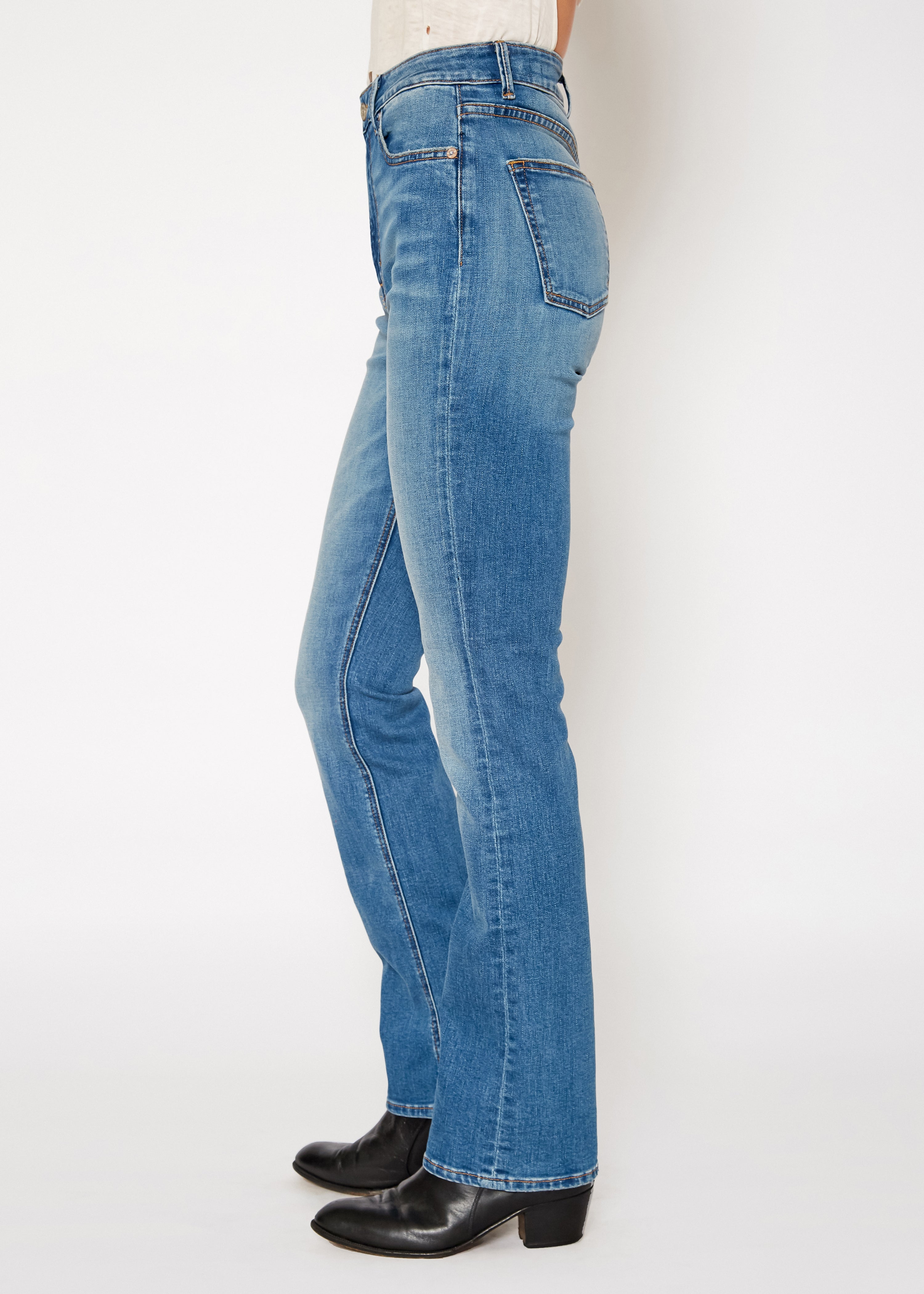 Celine Bootcut Jeans In Plaine - Noend Denim