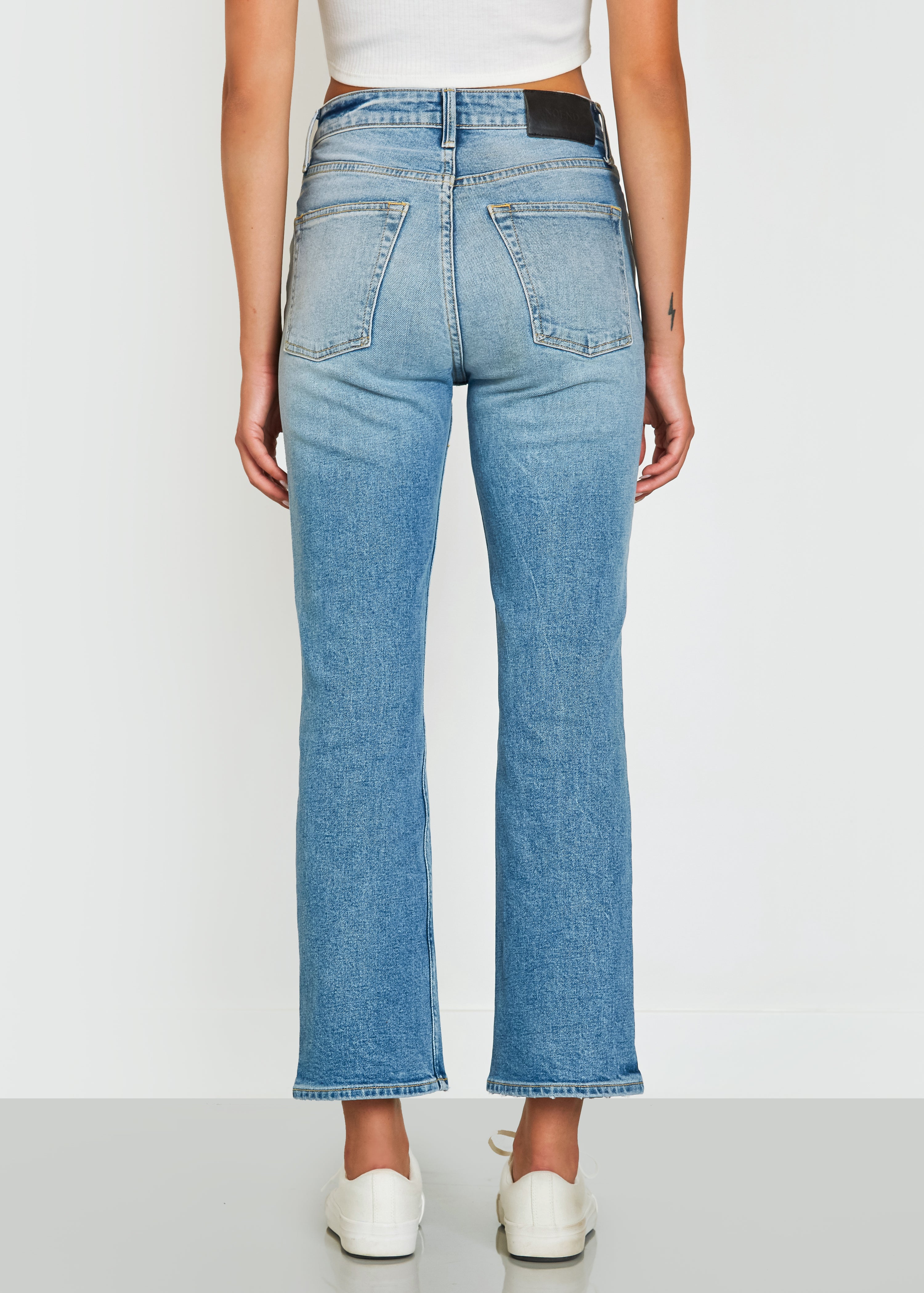 High Rise Kick Farrah High Rise Kick Flare | Noend Denim
