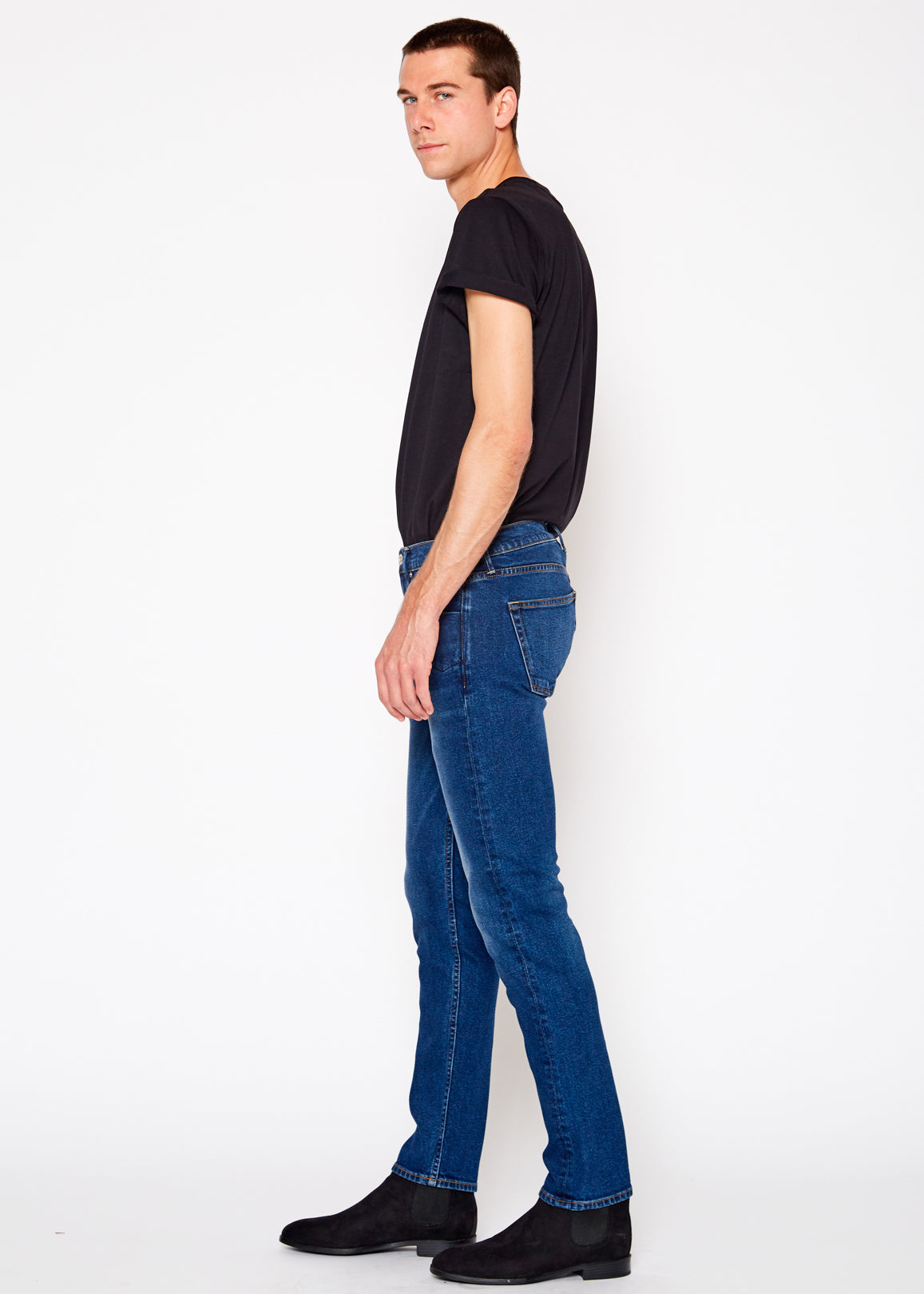 Men's 30 Inseam Tucson Stretch Straight Jeans In Denver - Noend Denim
